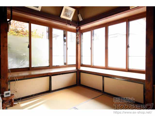 の二重窓（内窓） インプラス ダストバリア仕様 引違い窓 4枚建 施工例