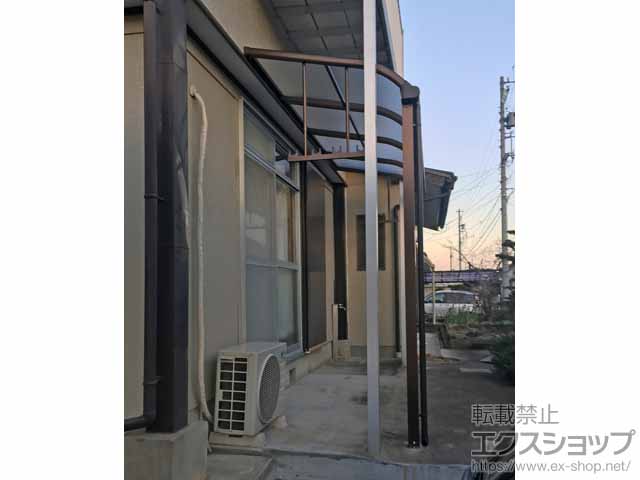 のテラス屋根 ヴェクターテラス R型 テラスタイプ 単体 積雪〜20cm対応 施工例