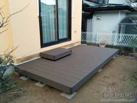 のウッドデッキ 樹ら楽ステージ 施工例