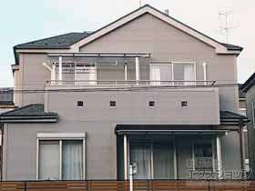 のテラス屋根 プレシオステラス F型 屋根タイプ 単体 積雪〜20cm対応 施工例