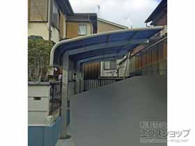 のカーポート レイナキャップポートグラン　延長 施工例