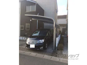 Value Selectのカーポート プレシオスポート アルファ 積雪〜20cm対応 施工例