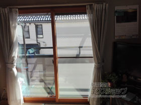 の二重窓（内窓） インプラス ダストバリア仕様 引違い窓 2枚建 施工例