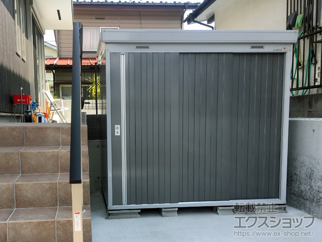 の物置・屋外倉庫 ネクスタ 一般型 2210×1370×2020 NXN-30S-PG 施工例