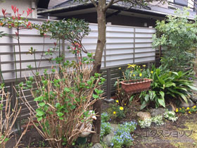 のフェンス・柵 セレビューフェンス R3型 自在柱式 施工例