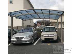 のカーポート ネスカR (ラウンドスタイル) ワイド 積雪〜20cm対応 施工例