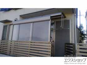 のテラス屋根 スピーネ R型 テラスタイプ 単体 積雪〜20cm対応 施工例