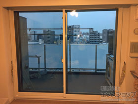 の二重窓（内窓） インプラス ダストバリア仕様 引違い窓 2枚建 施工例