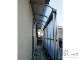 のテラス屋根 スピーネ R型 テラスタイプ 単体 積雪〜20cm対応 施工例