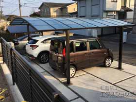 のカーポート レイナツインポートグラン　積雪〜20cm対応 施工例