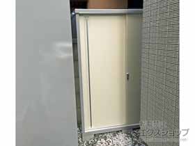 の物置・屋外倉庫 シンプリー 一般型 1940×905×1903 MJX-199E-FW 施工例