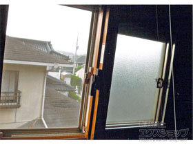 の二重窓（内窓） インプラス ダストバリア仕様 引違い窓 2枚建 アルミレール枠仕様 施工例