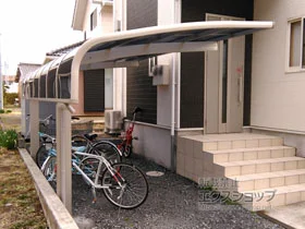 Value Selectのカーポート プレシオスポート アルファ 積雪〜20cm対応 施工例