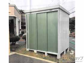 の物置・屋外倉庫 ネクスタ 一般型 2210×1790×2375 NXN-40H-OG 施工例