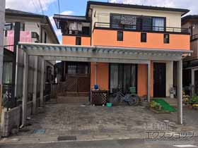 のカーポート エフルージュ ツイン50 積雪〜50cm対応 施工例