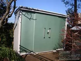 ヨドコウの物置 エルモ 一般型 (LMD-2911-EG) 施工例