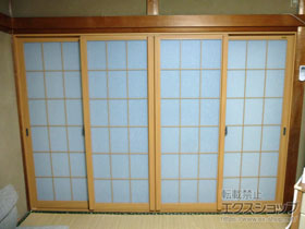 の二重窓（内窓） インプラス ダストバリア仕様 引違い窓 4枚建 施工例