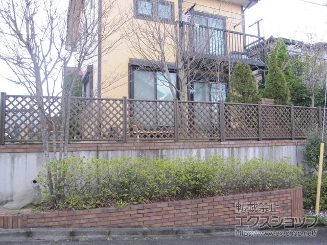 LIXIL ���N�V��(TOEX)�̃t�F���X�E��E�� �X�e�C�E�b�h�t�F���XM1�^ �Ԏd�؂�^�C�v �{�H��