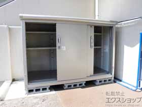 の物置・屋外倉庫 エスモ 一般型 1650×750×1101 ESE-1607Y-SS 施工例