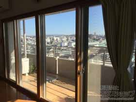 の二重窓（内窓） インプラス ダストバリア仕様 引違い窓 変則4枚建 施工例