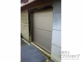 のガレージシャッター ガレージシャッタークワトロ 手動式 内部付タイプ 施工例