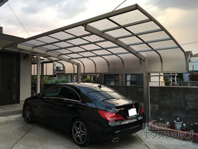 のカーポート レイナキャップポートグラン　積雪〜20cm対応 施工例