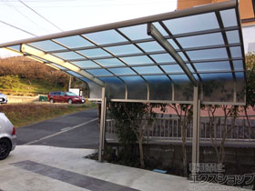 のカーポート レイナキャップポートグラン　積雪〜20cm対応 施工例