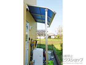 のテラス屋根 プレシオステラス R型 テラスタイプ 単体 積雪〜20cm対応 施工例