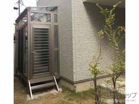 のテラス囲い・サンルーム サニージュ F型 床納まり ランマ付 積雪〜20cm対応 施工例