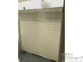 の物置・屋外倉庫 Mr.ストックマンダンディ 巻き上げシャッター扉タイプ 一般型（NDE-2215） NDE-2215 施工例