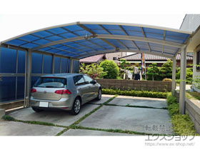 のカーポート レイナポートグラン M合掌　積雪〜20cm対応 施工例