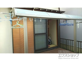 のテラス屋根 ヴェクターテラス R型 テラスタイプ 単体 積雪〜20cm対応 施工例