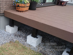 のウッドデッキ マージウッドデッキ 施工例