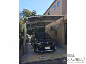 のカーポート レイナポートグラン 延長　積雪〜20cm対応 施工例