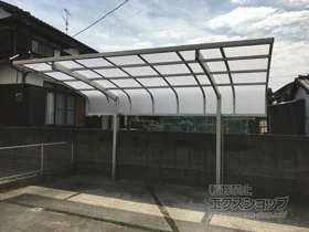 Value Selectのカーポート プレシオスポート アルファ 積雪〜20cm対応 施工例