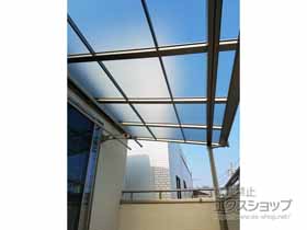 のバルコニー・ベランダ屋根 パワーアルファ RB型 屋根タイプ 単体 積雪〜30cm対応 施工例