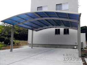 のカーポート レイナツインポートグラン　積雪〜20cm対応 施工例