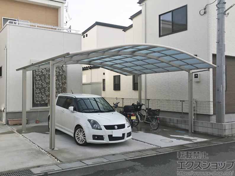 のカーポート レイナツインポートグラン 積雪〜20cm対応 施工例