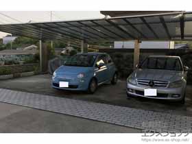 のカーポート マイポート V(ファイブ) 3連棟 積雪〜20cm対応 施工例