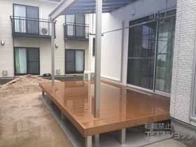 のウッドデッキ リウッドデッキ 200 施工例