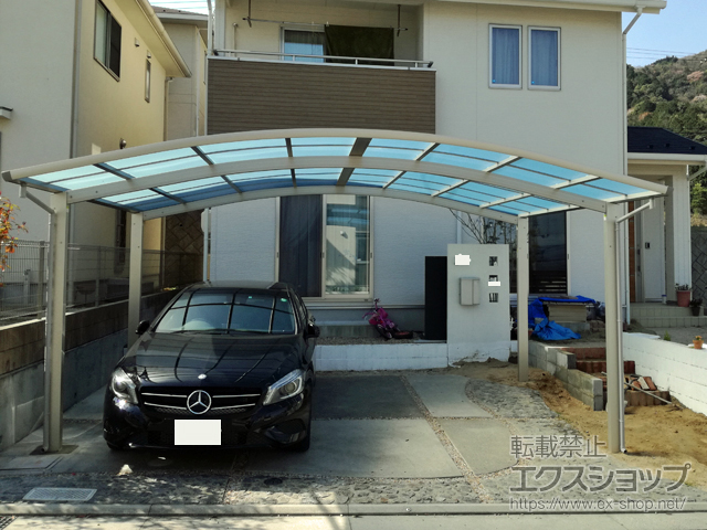のカーポート レイナツインポートグラン　積雪〜20cm対応 施工例