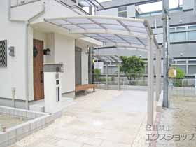 のカーポート レイナポートグラン 延長 積雪〜20cm対応 施工例