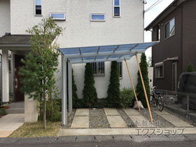 のカーポート ソリッドポート 積雪〜20cm対応 施工例