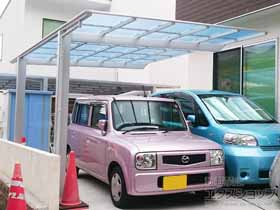 のカーポート ソリッドポート 積雪〜20cm対応 施工例