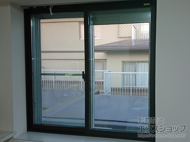 の二重窓（内窓） インプラス ダストバリア仕様 引違い窓 2枚建 施工例