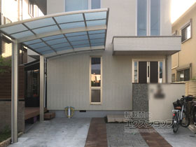 のカーポート レイナポートグラン　積雪〜20cm対応 施工例