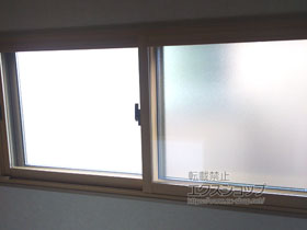 の二重窓（内窓） インプラス ダストバリア仕様 引違い窓 2枚建 施工例