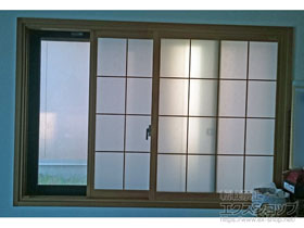 の二重窓（内窓） インプラス ダストバリア仕様 引違い窓 2枚建 施工例