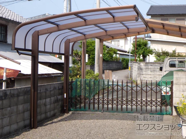 Value Selectのカーポート プレシオスポート アルファ 積雪〜20cm対応 施工例