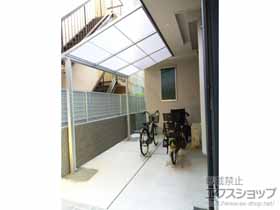 のテラス屋根 スピーネ F型 テラスタイプ 単体 積雪〜20cm対応 施工例